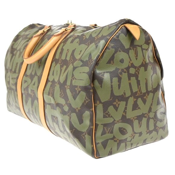LOUIS VUITTON Keepall 50 Travel Hand Bag Monogram Graffiti BN KI M92196 332RF579 - Picture 2 of 15
